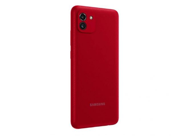 Samsung Galaxy A03 1.6 GHz Infinity V Display 3GB 32GB Red easternlogica delhi