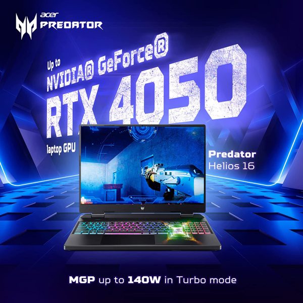 Buy Acer Predator Helios Neo 16 Gaming Laptop PHN16-71 | 13th Gen Intel Core i7 Processor with (16") WUXGA Display (16 GB/512 GB SSD/Windows 11 Home/NVIDIA® GeForce RTX™ 4050)