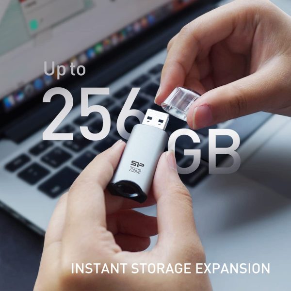 Buy Silicon Power 32GB USB 3.0 Flash Drive, Aluminum Casing Built-in Strap Hole