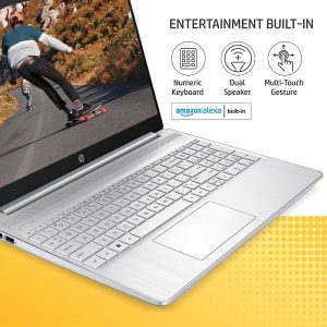 Buy HP Laptop 15s-fr2515TU 11th Gen Intel Core i3-1115G4, 15.6-inch | FHD, 8GB DDR4, 512GB SSD, Intel UHD Graphics, Thin & Light, Dual Speakers (Win 11, MSO 2021, Silver, 1.69 kg)